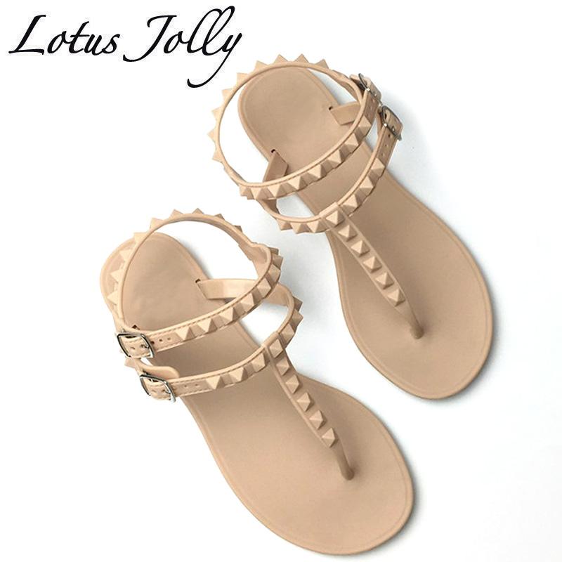 

2018 Heel Rivet Sandals Ladies Summer Beach Shoes Women High Heels Gladiator Sandles Zapatos Mujer Sandalias, Pink