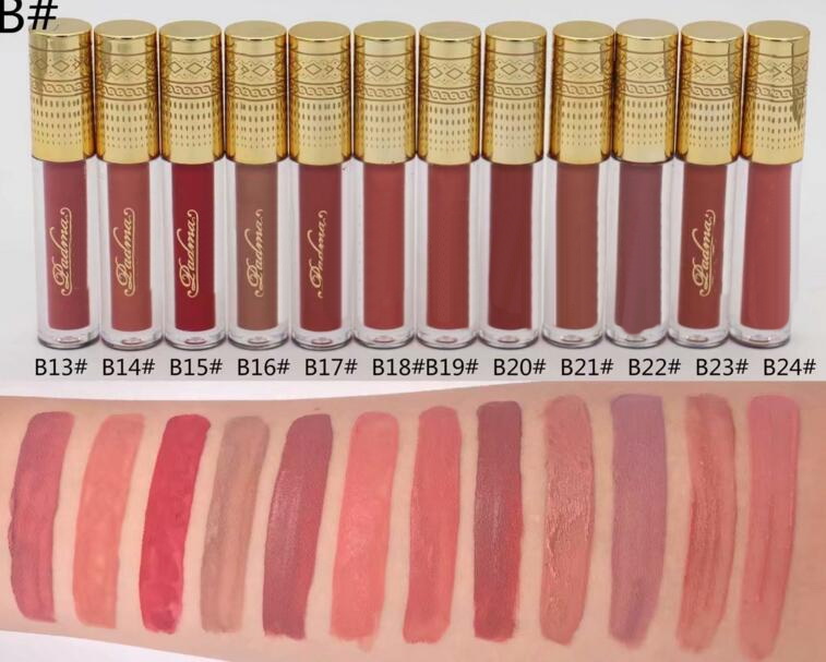24 PCS FREE SHIPPING MAKEUP 2018 Lowest Best-Selling good sale New hot Makeup Matte liquid Lipstick Lipgloss 24different colors High quality-image-415575532