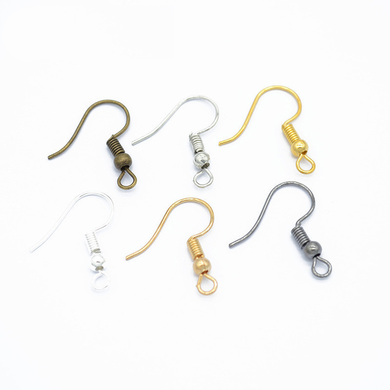 1000pcs/lot DIY Earring Findings Earrings Clasps Hooks Fittings DIY Jewelry Making Accessories Iron Hook Earwire Jewelry-image-425340414
