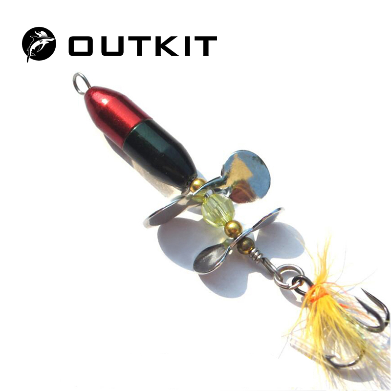 1 Stk Blinker Fischköder 5g-20g Gold Silber Metall Köder Spinner Köder Gerät