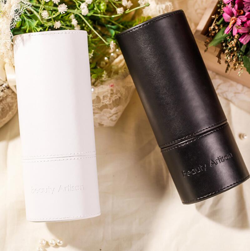 

PU Leather Empty Make Up Brush Container Bag Holder Travel Cosmetic Brushes Pen Case Storage Brushes Organizer Makeup Tools
