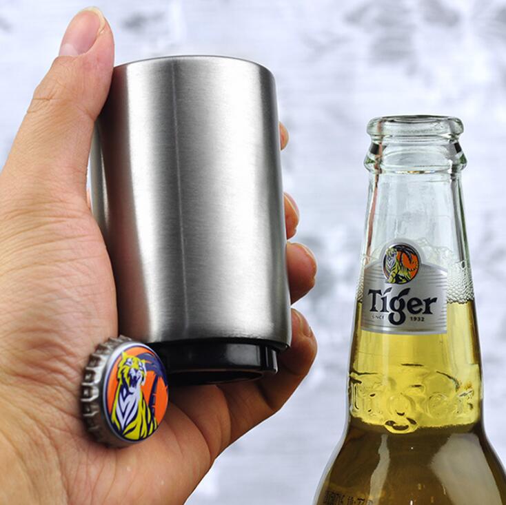 

Stainless Steel Beer bottle Openers Automatic Bottle Openers Beer Wine Bottle Opener Kitchen Bar Tools Accessories HHA30