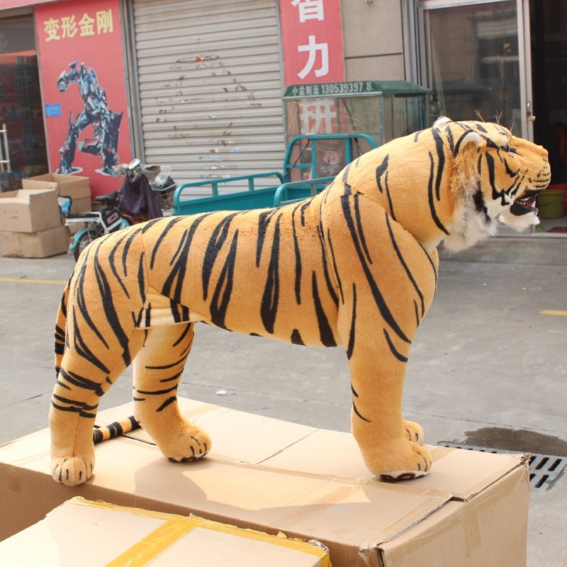 peluche géante tigre blanc