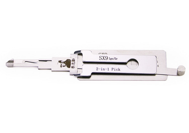 

Lishi SX9 2 in 1 Lock Decoder Reader For Citroen Shenlong Fukang