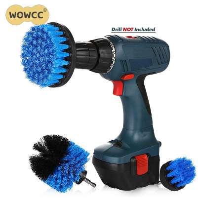 

3pcs Power Scrub Drill Brush Clean Brush Bathroom Surfaces Tub Shower Tile and Grout All Purpose Power Scrubber Cleaning Kit