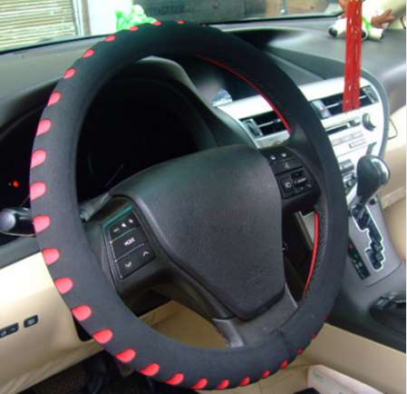 

EVA Punching Universal Car Steering Wheel Cover Diameter 38cm Automotive Sup
