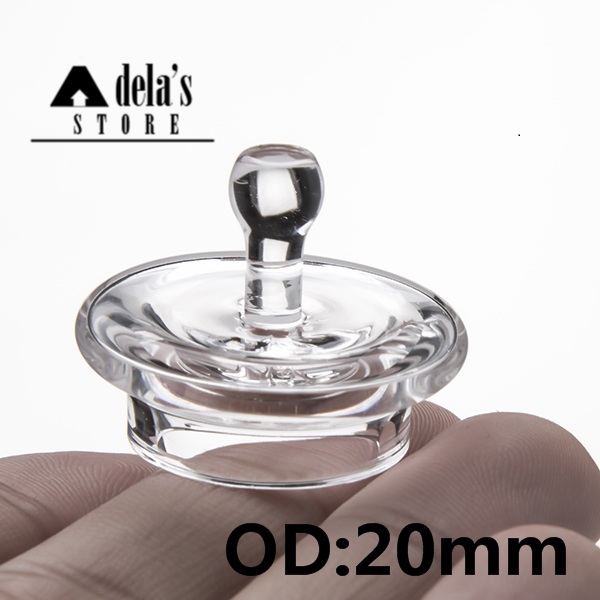 

Quartz Carb Cap 20mm Bowl Universal For Flat smoke Nail Big Bowls Domeless Banger Nails Dab Rig Club