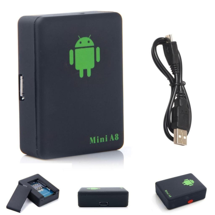 Support de dispositif de suivi automatique de sécurité de suivi automatique de sécurité de la fréquence GSM / GPRS de la voiture A8 GPS global gl