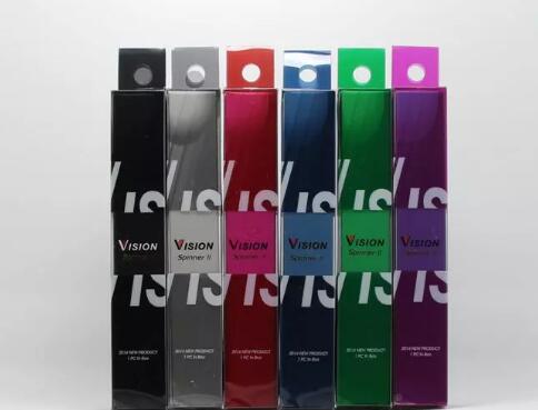 

Vision spinner II 2 1650mAh Ego twist 3.3-4.8V variable voltage battery for e Electronic cigarettes VV VAPEN ego atomizer