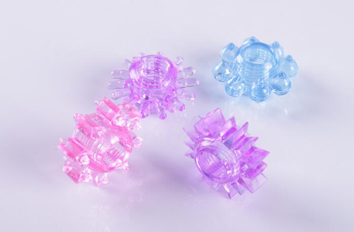 Jouets sexuels pour hommes, anneau fin de couleur solide, anneau de retard, cristal, anneau de pénis en Silicone, produits pour adultes, vente en