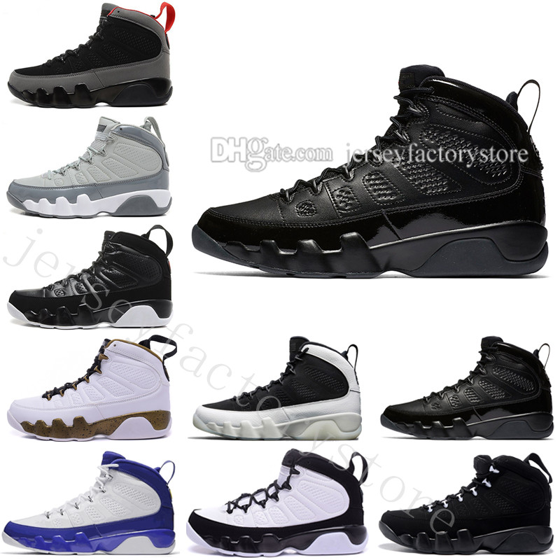 

2018 Cheap New 9 9s Oreo mens basketball shoes space Jam The Spirit Tour blue Cool Grey sports Sneakers Sport Outdoor women Shoes US 7-13, #03 og space jam