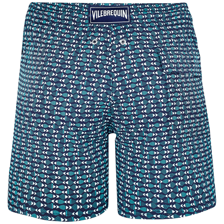 red white and blue mens swim trunks