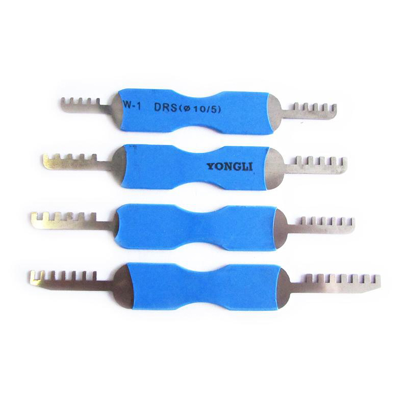 

KLOM 4-Piece Comb Padlock Picks - Qualified Comb Lock Pick Set for Pin-Tumbler Locks - KLOM Comb Picks for Sale