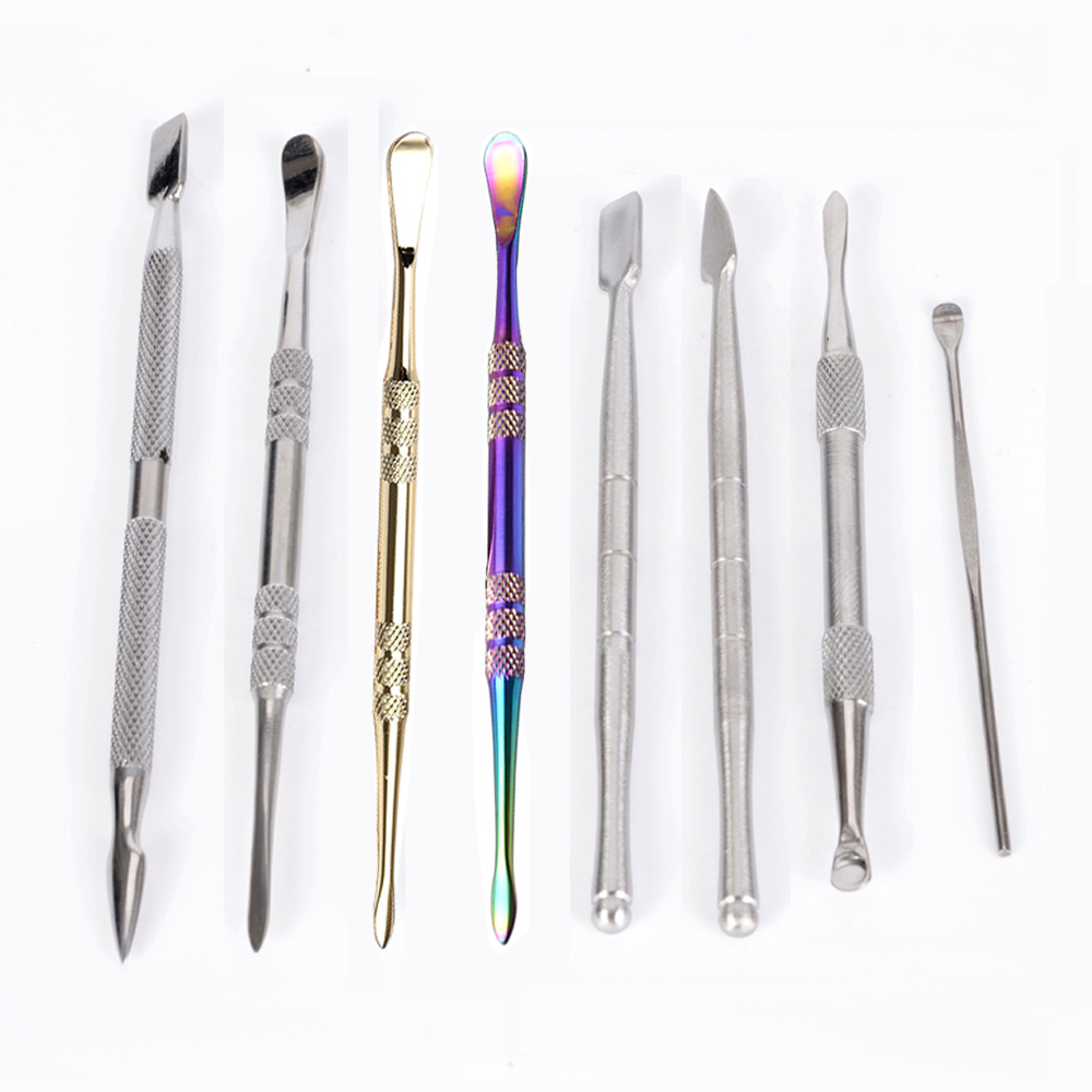 

Stainless Steel vape Dabber Tool Concentrate Wax Oil Vape Pick Tool For Wax BHO Honey Dry Herb dab Tool Skillet AGO G5