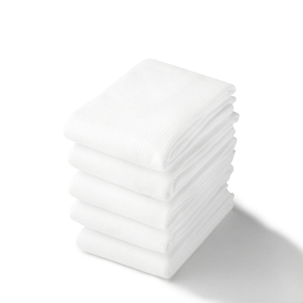 Serviette magique Serviettes comprim/ées r/éutilisables Serviettes comprim/ées en pur coton naturel de grande taille Serviette de toilette jetable