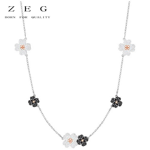 

ZEG 2018 New Swaro skis High Quality Bundle Necklaces Mixed With A Variety Color Gift ChoFree Of Charge