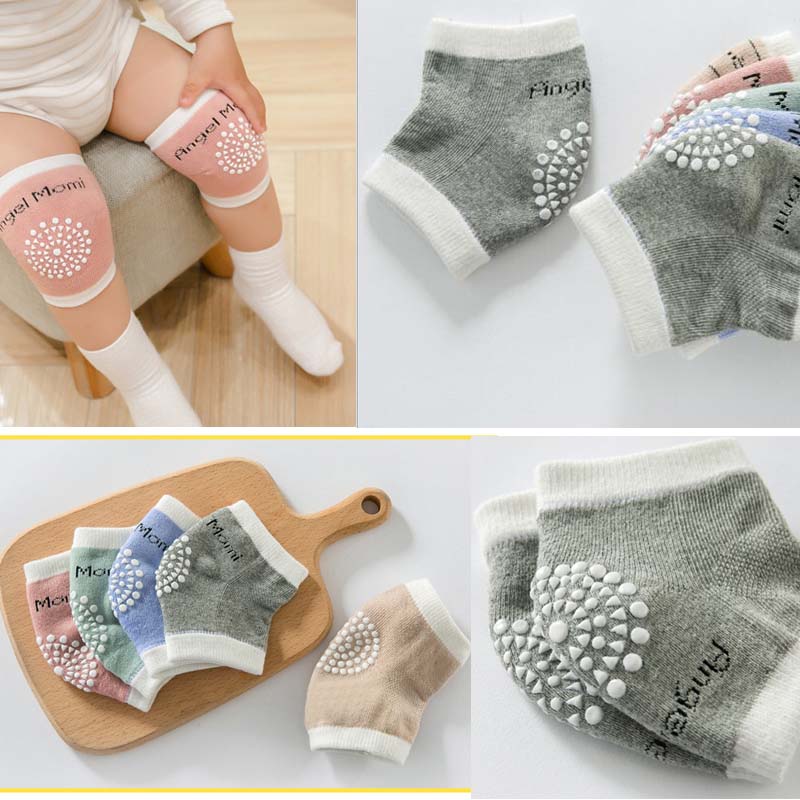 

Baby Crawling Knee Pads Cartoon Safety Kids Kneecaps Cotton Baby Knee Pads Protector Children Short Kneepad Top Quality Baby Leg Warmers, As picture