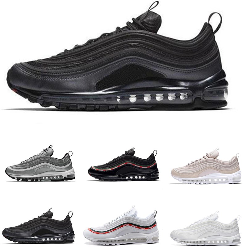 

running shoes Triple trainers white black pink Runnershoe Og Metallic Gold Silver Bullet Men trainer Women sports sneakers 36-45, Color 1