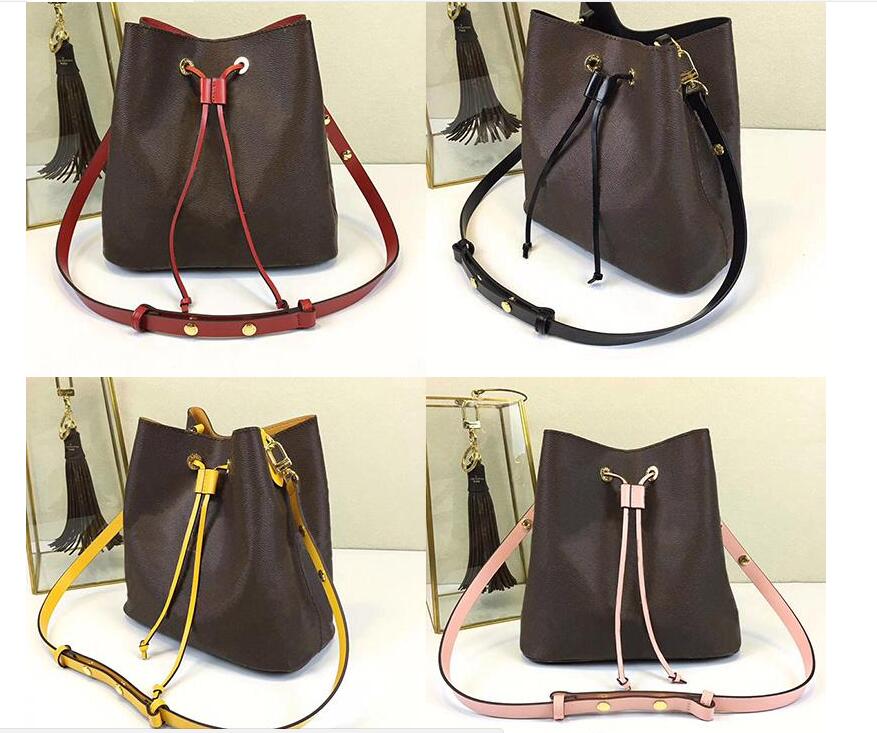 

Free ship hot Luxury High quality Newest Style Fashion Bucket bags Women handbags bag Lady Totes bags shoulder handbag bags, Red