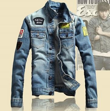 Spring Mens Jackets Brand New Slim Fit Vintage Denim Patch Designs Jeans Jacket Men Coats Plus Size Jaqueta Masculina MJK13
