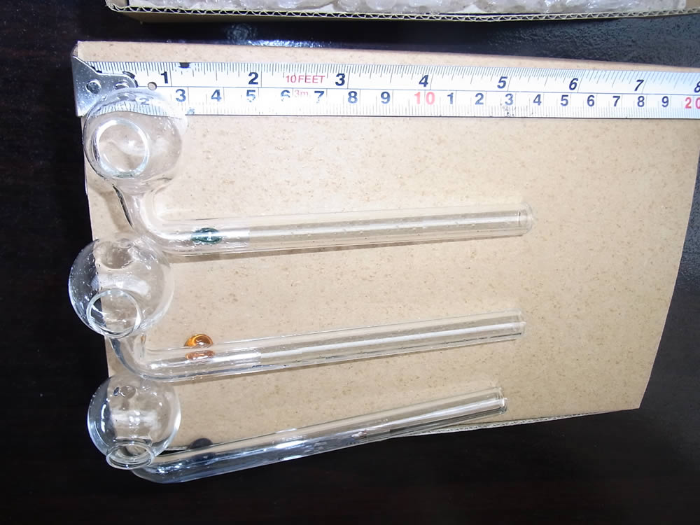 

In Australia 60pcs/Lots with Logo Hot selling Glass oil burner pipe clear glass tube glass pipe oil nail in stock free shipping G2