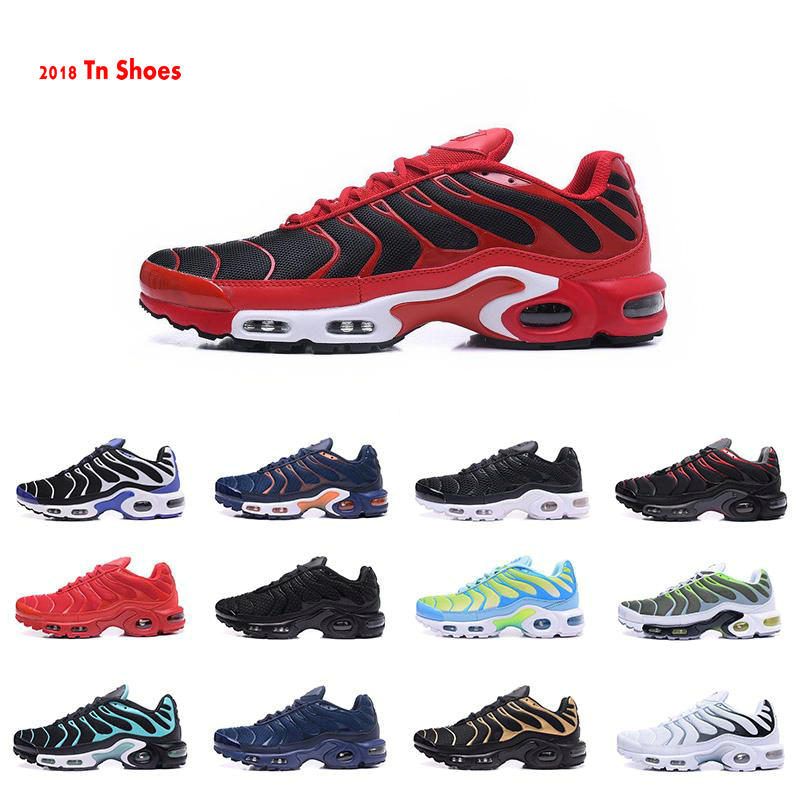 

2019 New Tn Shoes Mens Sneakers Breathable Air Cusion ShOes Tn Plus Casual ShOes New Arrival 33 Colors 40-46, Men shoes #26