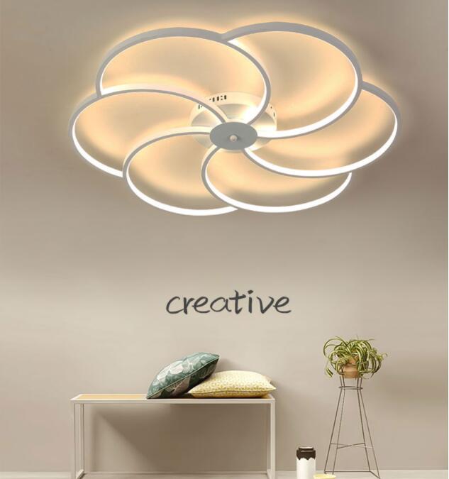 

Modern Led Ceiling Lights for Living Room Surface Mounted Ceiling Lamp with Remote Control Kitchen Lamp Bedroom Light Fixtures