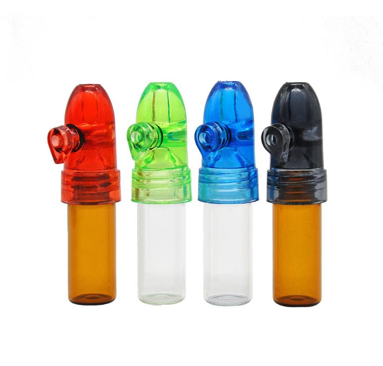 

Plastic snuff bottle 67MM high plastic pipe excellent storage bottle