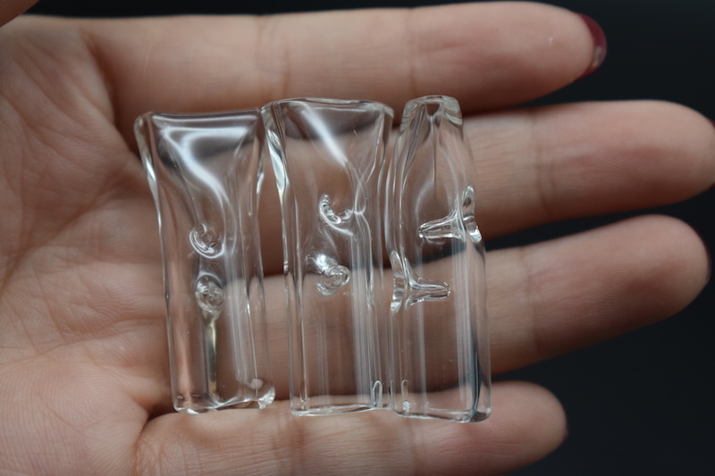 

1.5inch Glass Rolling Tips Heady Tip Filter Cigarette Tobacco Dry herb cypress phuncky Holder Hill's Mini Smoking Hill pipe steamroller