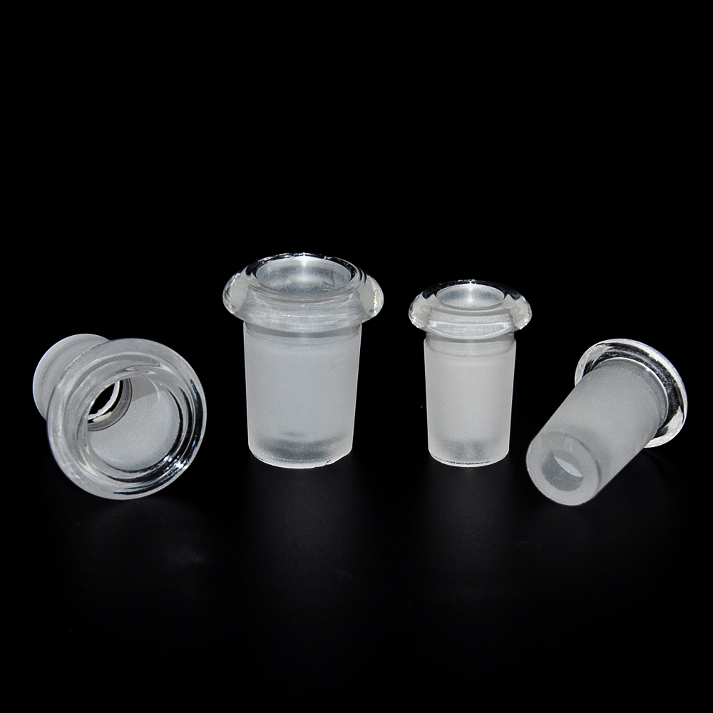 

Mini Glass Adapter10mm female to 14mm male 14mm female to 18mm male two style forsted mouth glass on glass adapter free shipping