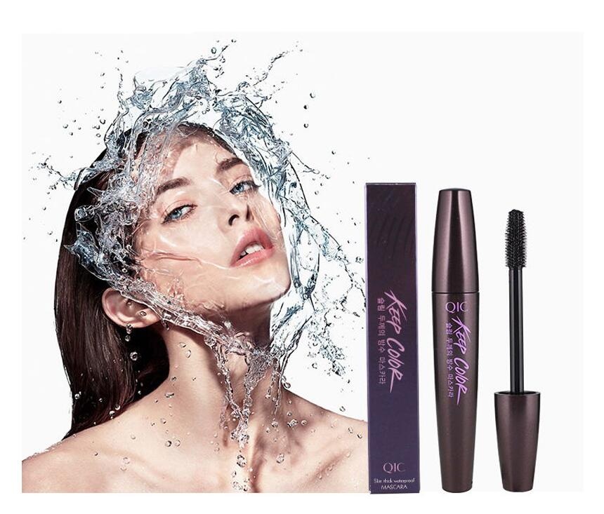 

QIC Brand Eyes Makeup Black Mascara Women Make up Waterproof Mascaras Eyelashes Beauty Cosmetics Tool Eye Lashes Curlers