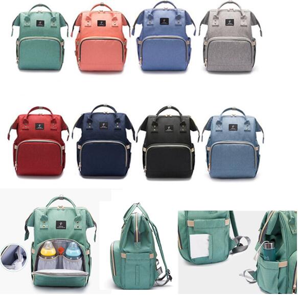 

New Multifunctional Baby Diaper Backpack Mommy Changing Bag USB interface Mummy Backpack Nappy Mother Maternity Backpacks Outdoor Bags