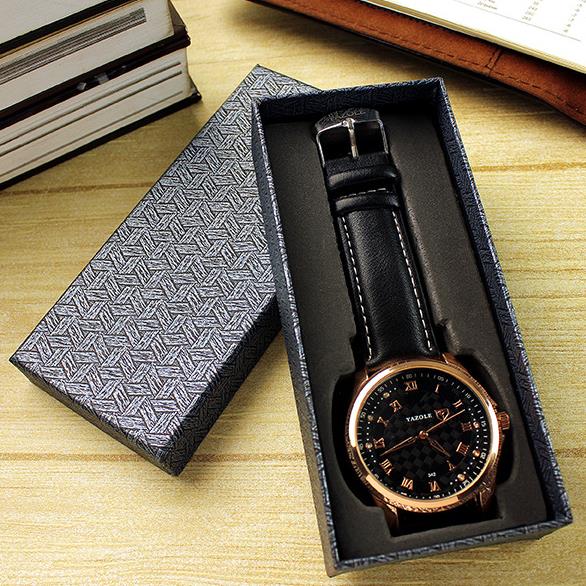 

Fashion long watch box can be customized watch gift box for men and women watch box