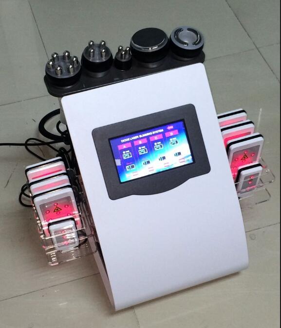 

WM-203C Spa Salon Use New Arrival 6 In 1 Ultrasonic Cavitation Vacuum Radio Frequency Lipo Laser Slimming Machine
