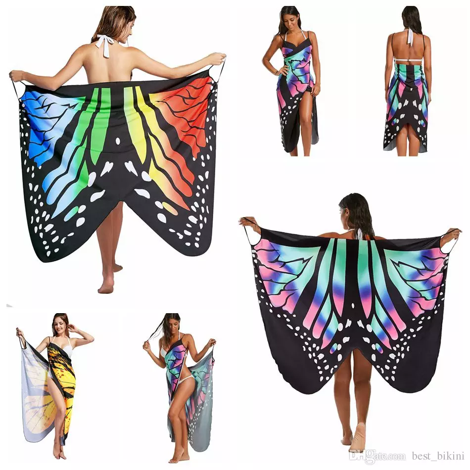 butterfly beach cover up