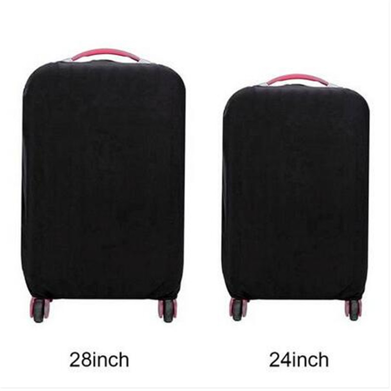 

2018 Travel High Elastic Solid Color Dust-proof Luggage Suitcase Protective Cover Dust protection shoe boot dust cover Fashionable design