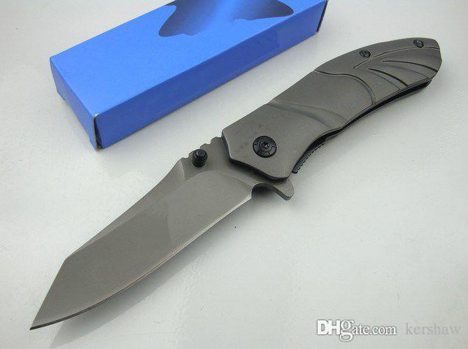 

OEM butterfly X24 Hunting Pocket Knife Folding Knives Sanding Blade Steel + stainless steel Handle 3Cr13 55HRC 1pcs