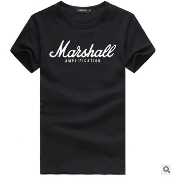 

Rapper Marshall t shirt newest summer 100% cotton raglan tee hip hop streetwear for fans hipster men S-2XL, White;black