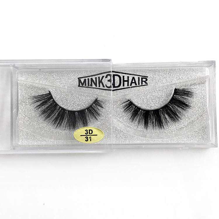 Thick 3D mink lashes natural look handmade reusable false eyelashes makeup accessories soft and vivid mink hair 12 styles availabel DHL Free-image-432046499