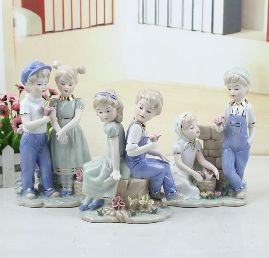 muñecas en ceramica