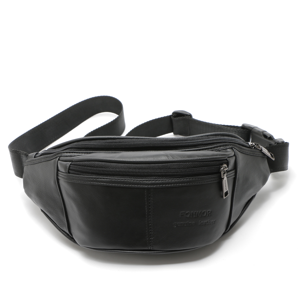 leather waist pouch