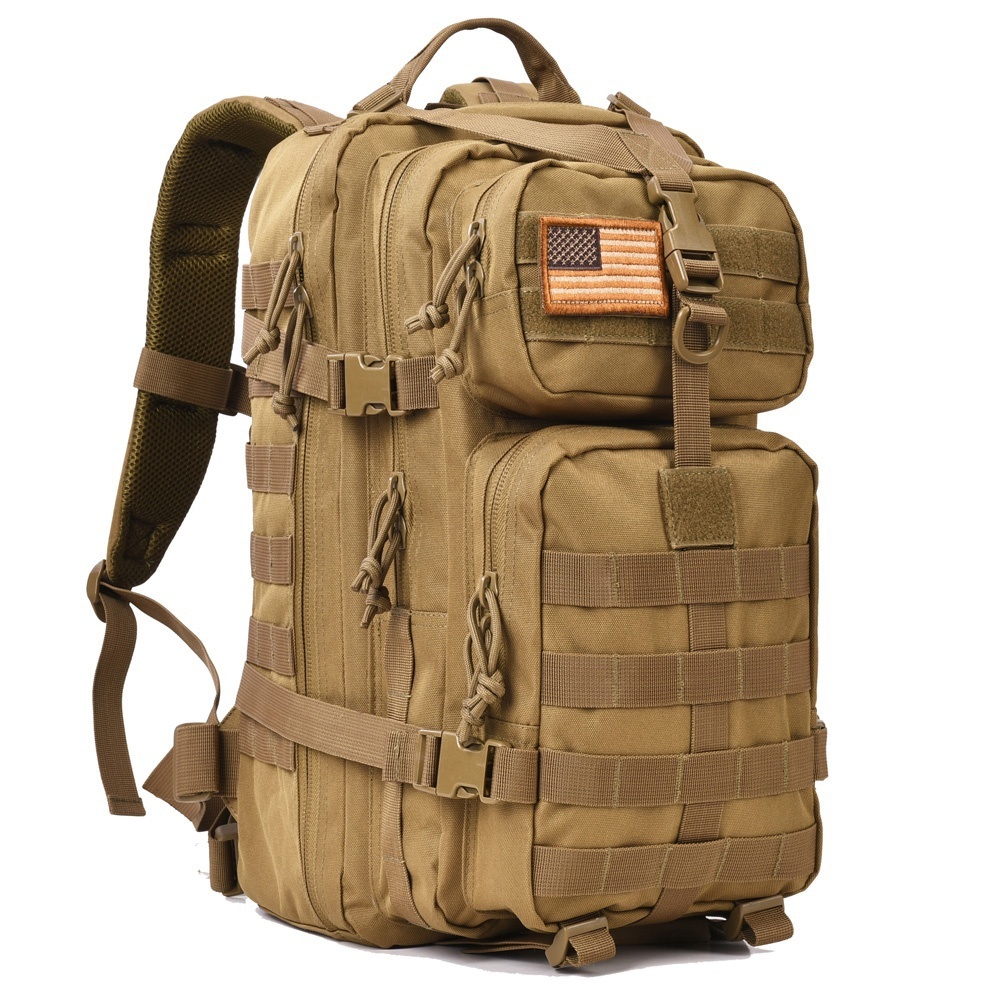 

2021 Military Tactical Backpack Pack Army Molle Bug Out Bag Backpacks Rucksack for Outdoor Sport Travel Hiking Camping Hunting Daypack 50L, Armygreen