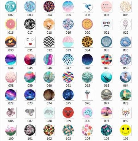 

Free Custom logo Universal 360 Degree Cell Phone Holder Real 3M glue Expandable Grip Finger Stand Flexible For iPhone X XS MAX XR 8 7 plus, Mixed color
