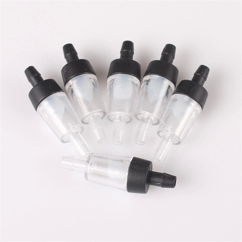 

100pcs lot plastic aquarium air nonreturn valve check valves tubing connectors airline valve air pump co2 diffuser accessories