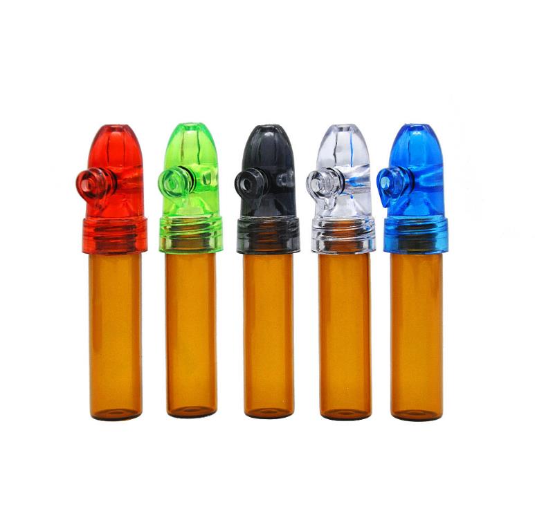 

Plastic snuff bottle 82MM high plastic pipe excellent storage bottle