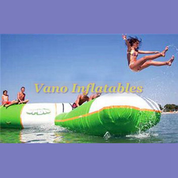 

7x3m Inflatable Water Blob Jump Aqua Air Blob 0.9mm PVC Inflatable Water Trampoline Jumping Pillow Free Shipping