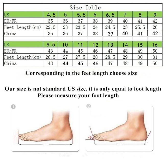 Us Military Boot Size Chart