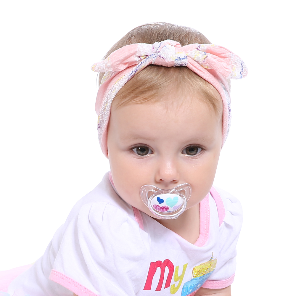 

Fashion Kids elastic hair band Girls Mix Styles Dots Knotted Headwear Flower Bowknot turban Hair Accessories