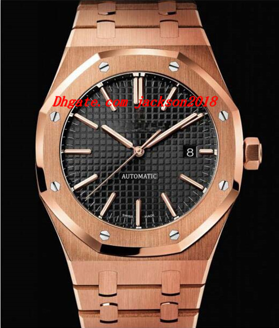 

Luxury watch Rose Gold Stainless Steel Bracelet Mechanical movement Automatic 41mm 15400or.oo.1220or.01 Men Watches Men's Watch Top Quality