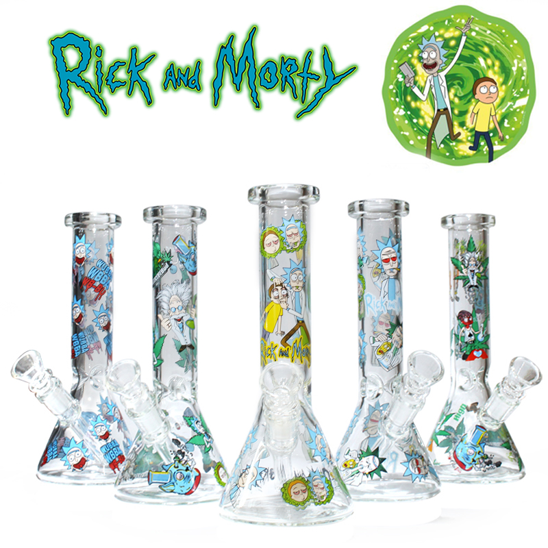 

New 8" glass bong beaker bongs water pipe oil rigs water pipes glass bubbler free shipping